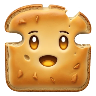 bread broken  sticker