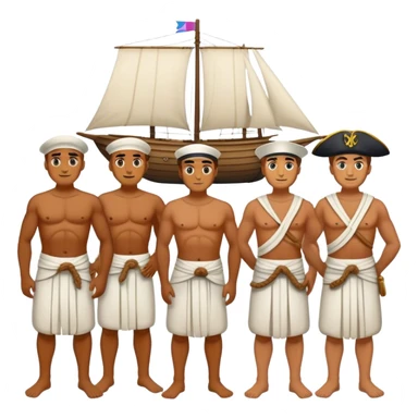 ancient sailors sticker
