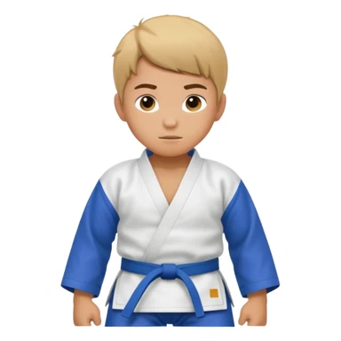 judo kid full body sticker