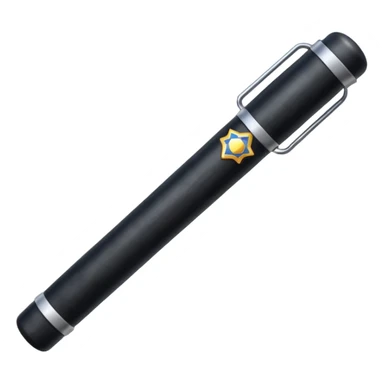 police baton sticker