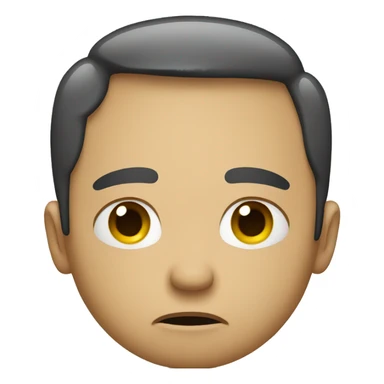 A man crying  sticker