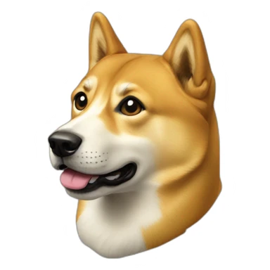 doge coin sticker
