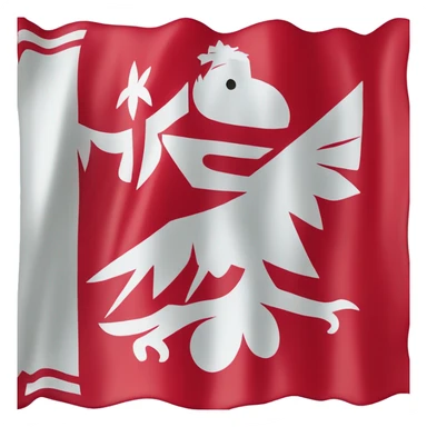 Kingdom of Poland flag sticker