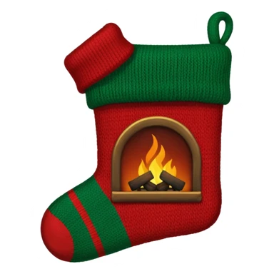 cozy christmas sticker