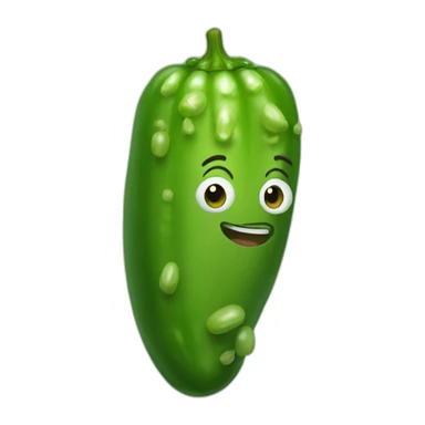 human pickle sticker