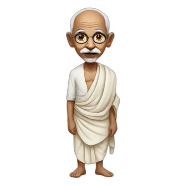 GANDHI JI sticker
