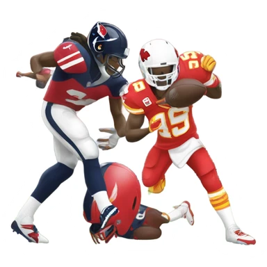 Chiefs vs Texans sticker