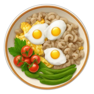 Mamaliga Moldavian dish sticker