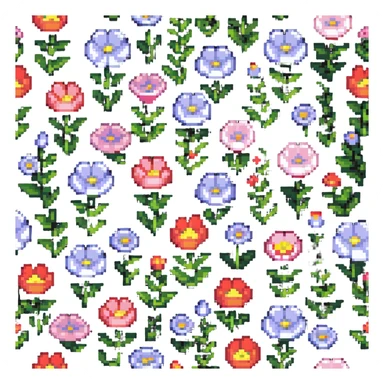 springtime flowers sticker