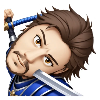 Steadfast Samurai sticker