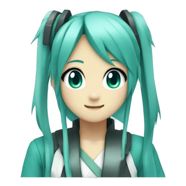 Hatsune miku emoji sticker
