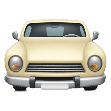 A car bullbar sticker