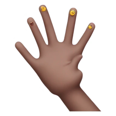 hands scrolling through tiktok sticker