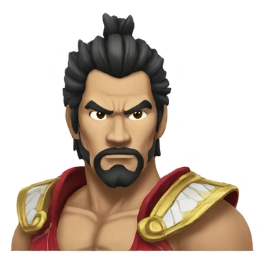 tekken king sticker