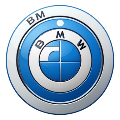 BMW emoji logo  sticker