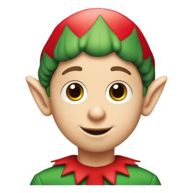 Elf on the shelf with white skin sticker