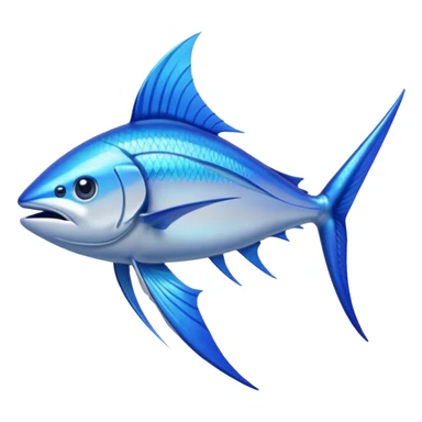 marlin fish sticker