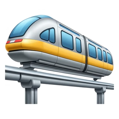 Monorail rail-two sticker