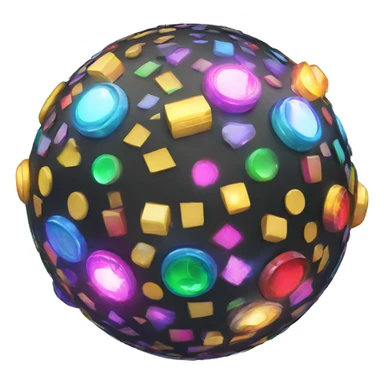 rotating disco ba sticker