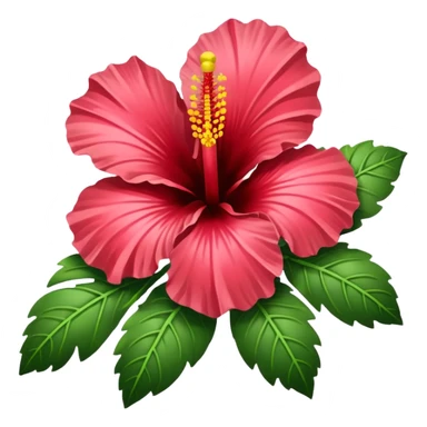 Hibiscus  sticker