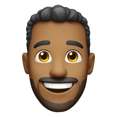 Hombre sonriendo  sticker