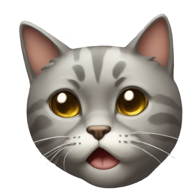 facepalming cat who's crying sticker
