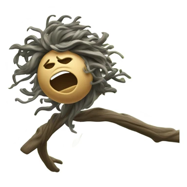 Really windy day sticker