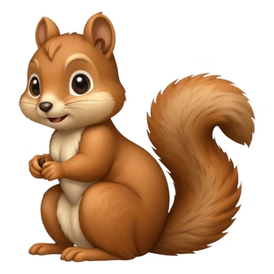 squirrel sticker