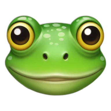 a frog with pride colors sticker