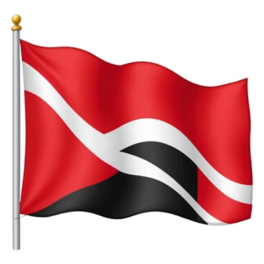 Gib mir eine Fahne die im wind weht mit 3 Farben in der reinginge von oben nach unten schwarz weiß rot sticker