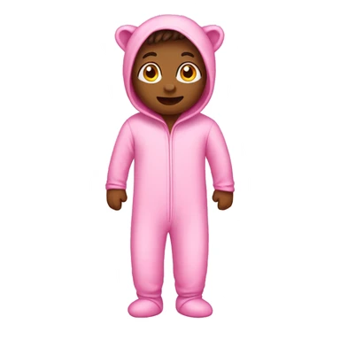 Pink footed pajamas  sticker