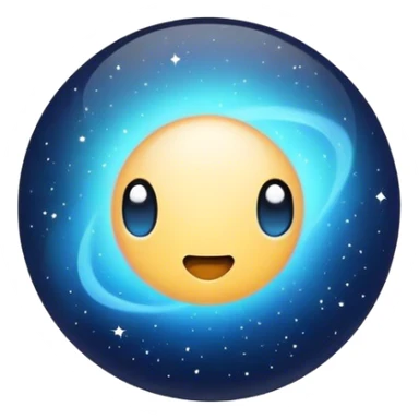 The universe  sticker