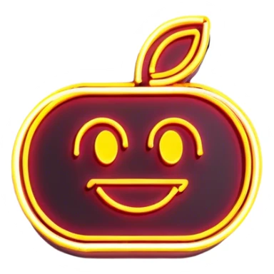 Neon outline sinboard sticker