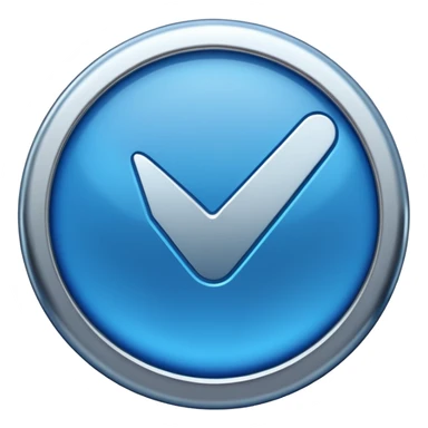 Create a instagram blue tick sticker