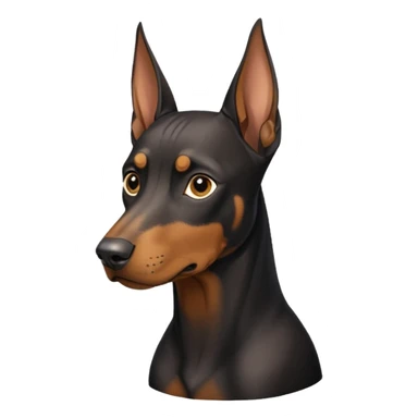 Doberman pincher￼￼￼ sticker