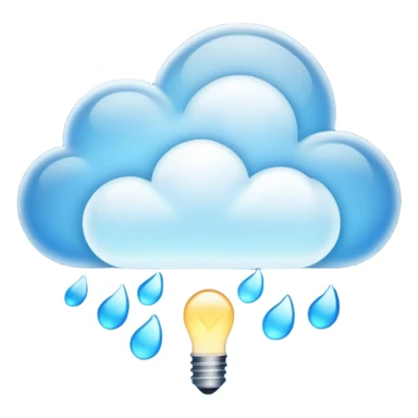 blue light flickering sticker