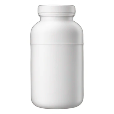 A vegan protein powder bottle sticker