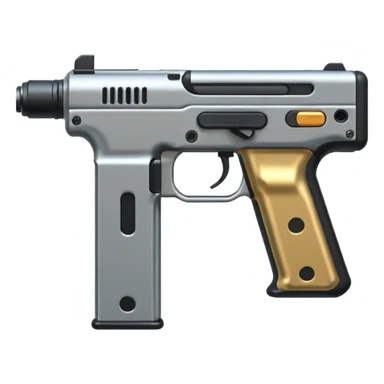 Tec 9 qui vise a droite sticker