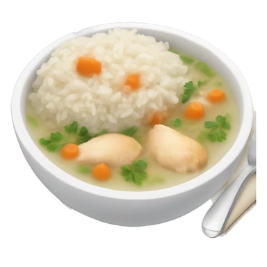 chicken and rice soup sticker