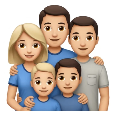 latino family sticker