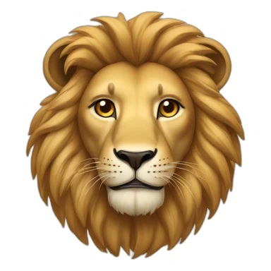 un lion marocain sticker