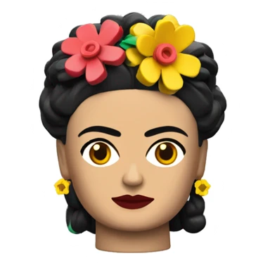 Frida Kahlo lego full body sticker