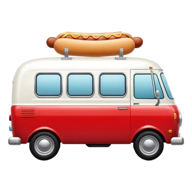 Hot dog van🚐 sticker