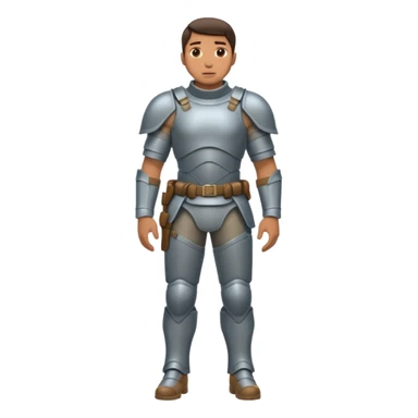 man wearing bullet proof, full body sticker