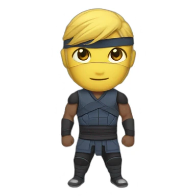 Jean tesnaz du moncel ninja warrior sticker