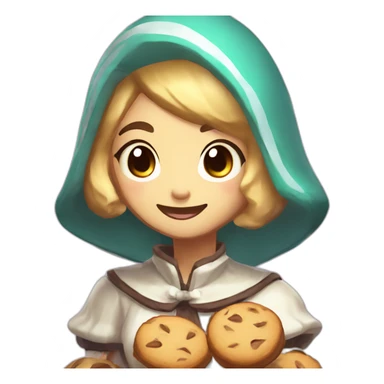 almond cookie from devsisters cookie run kingdom sticker
