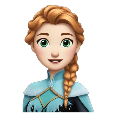 Frozen Anna sticker