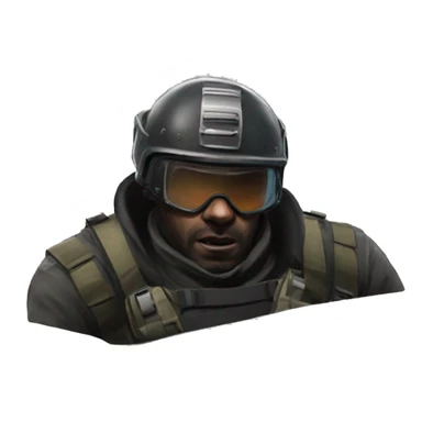 Sledge from rainbow six siege sticker