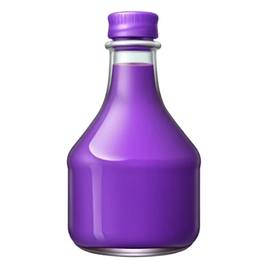 purple sauce bottle  sticker