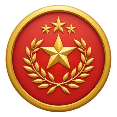 Chinese governement logo sticker